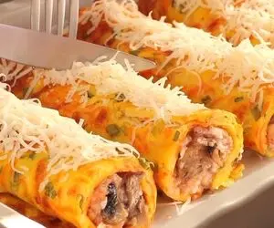 آموزش آشپزی؛ تخم مرغ و سیب زمینی رو مخلوط کنید این شبه پیتزای عالی به ارمغان میاد