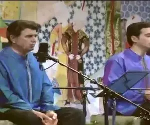 آواز ماندگار؛ اجرای بسیار احساسی پدر و پسری استاد شجریان انگار تو سالن بمب ترکیده