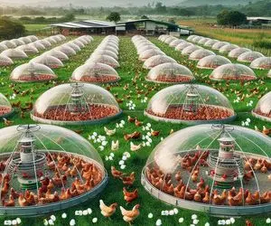 کارخانه حیوانات؛ تو گلخونه مرغ پرورش میدن از شیر و جوجه ش تا پَرش بهره میبرن