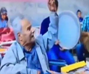 آواز احساسی؛ پیرمرد تو خونه سالمندان با سوز از نامردی بچه هاش خوند پیر و جوون زجه زدن