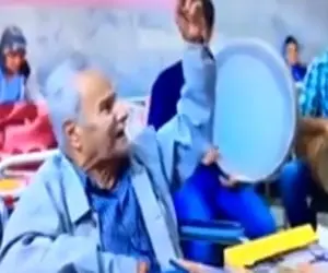 آواز احساسی؛ پیرمرد تو خونه سالمندان با سوز از نامردی بچه هاش خوند پیر و جوون زجه زدن