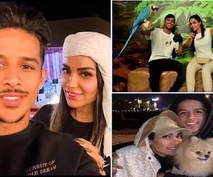 "قائدی و زنش" تو دبی همش پیِ مهمونی و خوشگذرونی؛ خانومشو چه بیمه سنگینی کرد!