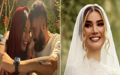 متین ستوده برا پاگشا لباسای خنچه عروسیشو پوشید؛ گردن گیرش بیسته برخلاف بعضی ها