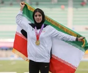 ریحانه ممبینی دندانپزشکی که در دوومیدانی تاریخ ساز شد