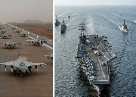 آمریکا چه تعداد ناو و هواپیمای جنگی به اطراف ایران آورده است؟