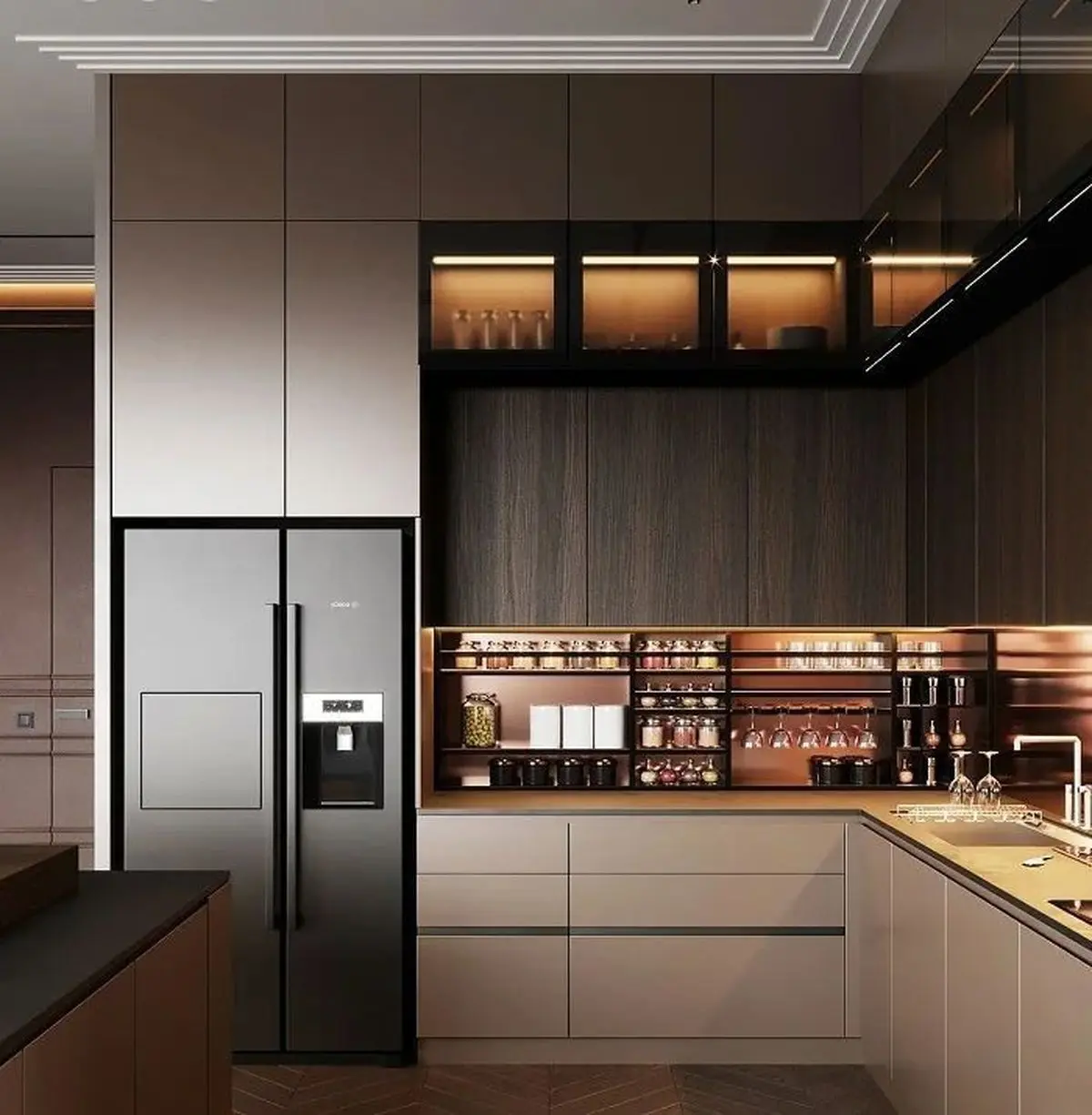 طراحی آشپزخانه مدرن چیست ؟ _ فن و هنر