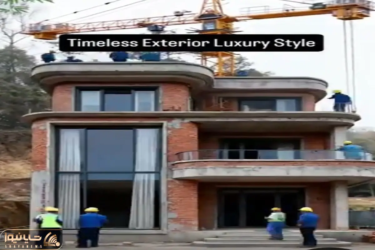 معماری خلاقانه؛ زن و شوهر ایرانی تو خارج یه ویلا ساختن همه فرنگیا تو شوک قشنگیش موندن