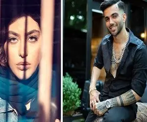 (عکس) ریحانه پارسا و پویان مختاری؛ خودنمایی دو قمارباز مست!