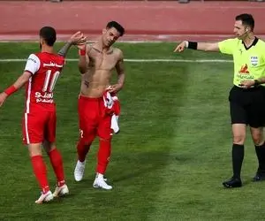 (عکس) خالکوبی عجیب مهاجم پرسپولیس لو رفت!