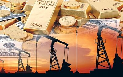 افزایش قیمت نفت و افت بهای طلا