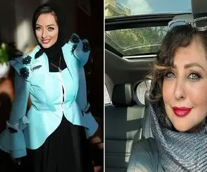 تیپ صورتی نفیسه روشن کنار رفیق اروپاییش که سفیده هیچه / کافه زد از اونا که راه میره!