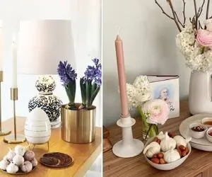سفره هفت سین رو مدرن چیدمان کن تا تو فامیل تک باشه از قشنگی / ایده های ساده و کاربردی