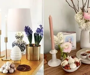 سفره هفت سین رو مدرن چیدمان کن تا تو فامیل تک باشه از قشنگی / ایده های ساده و کاربردی