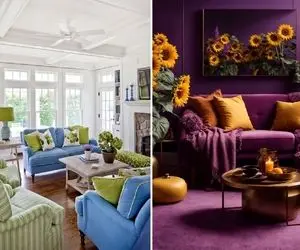 رنگ های ضد افسردگی / تست افسردگی؛ اگه این رنگا توی دکور هست ولی هنوز غمگینی برو دکتر