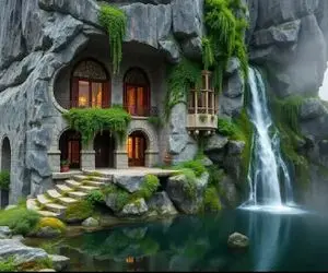 معماری خلاقانه؛ هرجا تونستن دل کوه و صخره رو تراشیدن خونه ساختن بهشت رو تجربه کنن