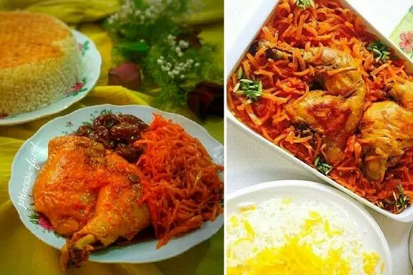 خورشت هویج با مرغ / طرز تهیه خوش طعم ترین غذای تبریزی با بهترین دستور