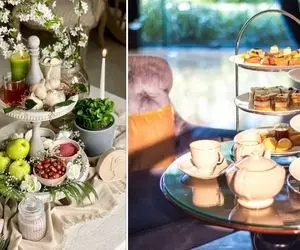 چیدمان لاکچری میز پذیرایی / عید دیدنی نوبتت رسید اینجوری خوشمزه جات بچین چش درار