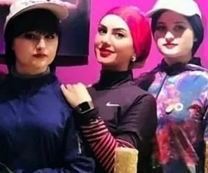 نیکا فرقانی با آرایشی غلیظ و لب های برجسته!