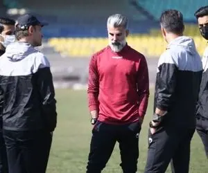 (عکس) کُری‌ هوادار تهران برای باشگاه پرسپولیس با رفقای گل‌محمدی!