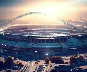 مشهورترین استادیوم های فوتبال جهان در آینده از دید هوش مصنوعی؛ از آزادی تا نیوکمپ!