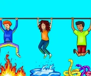 بازی فکری؛ اگه با هوشت همه رو کفری و شاکی کردی بگو کدومشون جون سالم به در میبره