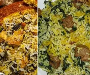 طرز تهیه اسفناج پلو؛ خوشمزه ترین پلومخلوط پاییزی / طعم بی نظیری که عاشقش میشی