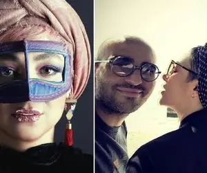 فیگورای خاص و منحرف ویدا جوان با شوهر خاصش؛ خانوووم بادی پوشید فشرده و سفید!