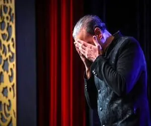 آواز ماندگار؛ غم و گریه های بی امان علیرضا قربانی در اولین کنسرت بعد از فوت همسرش 