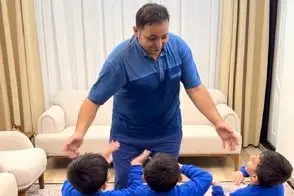 آواز شاد؛ 3قلوها حلقه زدن دوره باباهه که میرقصه و پول بارونش کردن حالا برعکس غش نکنی