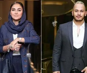 تصویری بحث برانگیز از هدی زین العابدین و اشوان در جشن حافظ