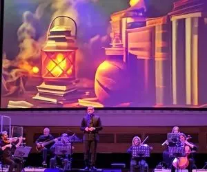 آواز پر طمطراق؛ علیرضا قربانی تو گلاسکو شیرین من بمان رو خوندن یهو سالن بهت زده شد