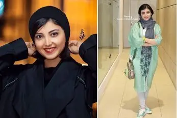 وقتی "زیبا کرمعلی" جهت خاص بازی جا گوشواره سیب گُنده انداخت؛ چه آرایشگر اروپایی داره!