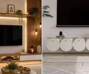 مدرن ترین میزهای تلویزیون؛ دست کم نگیرش باید بیاد تو خونه تا متوجه تاثیرگذاریش بشی