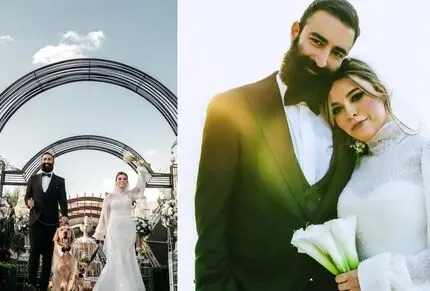 آغوش شیدا خلیق و همسرش روی صحنه تئاتر خبرساز شد