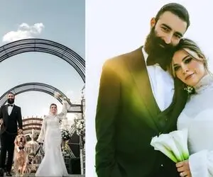 آغوش شیدا خلیق و همسرش روی صحنه تئاتر خبرساز شد