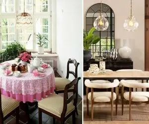 بهترین جا برای میز ناهارخوری / وقتی جای مناسب خودشو بهش بدی خونتو شیک میکنه باقلوا