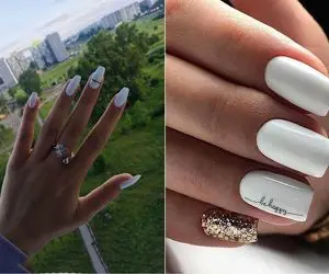خلاقیت رو با ناخن‌ های سفید امتحان کن/ طراحی‌ های سفید که همه رو شگفت‌ زده می‌ کنه