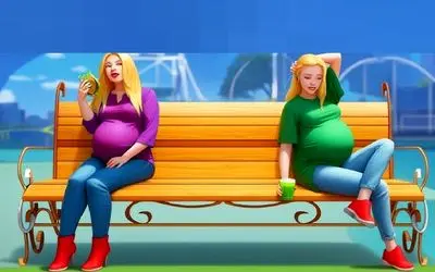 بازی فکری اگه با هوشت اعصاب برای کسی نذاشتی بگو کدوم از خانم ها باردار