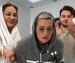 عکس تولد مونا بانکی پور همسر امین حیایی در اینستاگرام وایرال شد!