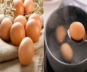 ترفند جلوگیری از شکستن تخم مرغ آبپز / یه دونه سنجاق قفلی میخوای تا تخم مرغا حیف نشن
