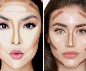 کوچک کردن بینی با استفاده از ترفندهای آرایشی / بدون مهارت خاص هم میشه از پسش بربیای
