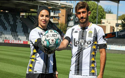 اتفاق عجیب برای فوتبالیست زن ایرانی در بلژیک