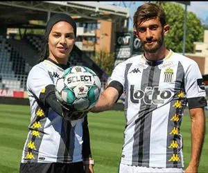 اتفاق عجیب برای فوتبالیست زن ایرانی در بلژیک