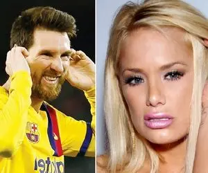 دردسری که بازیگر فیلم های غیر اخلاقی برای مسی به وجود آورد