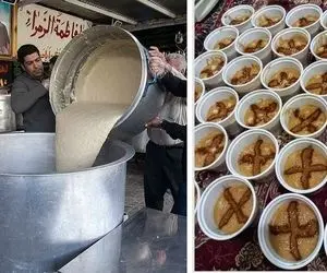 طرز تهیه حلیم نذری برای 100 نفر / یه دستور پخت عالی که حلیم غلیظ و کشدار تحویلت میده