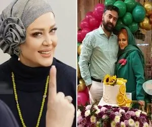 بهاره رهنما با استایل سرتاپا خال خالیش شبیه تازه عروسای قدیمی شد ؛ دکتره چیتانشو ببین