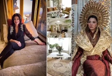 دکوراسیون خانه شهره آغداشلو/فرش دستباف و تابلوهای نقاشی که رنگ و بوی ایران دارد