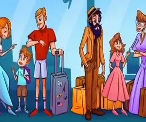 هوش تصویری؛ اگه خدای هوشی در صدمی از ثایه بگو کدوم از این خانواده ها پولدارن؟