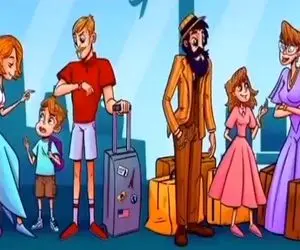 هوش تصویری؛ اگه خدای هوشی در صدمی از ثایه بگو کدوم از این خانواده ها پولدارن؟