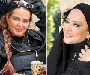 "بهاره رهنما" در حال تمرین تنیس با آقای مربی؛ دختر جا پای مادرش گذاشت!
